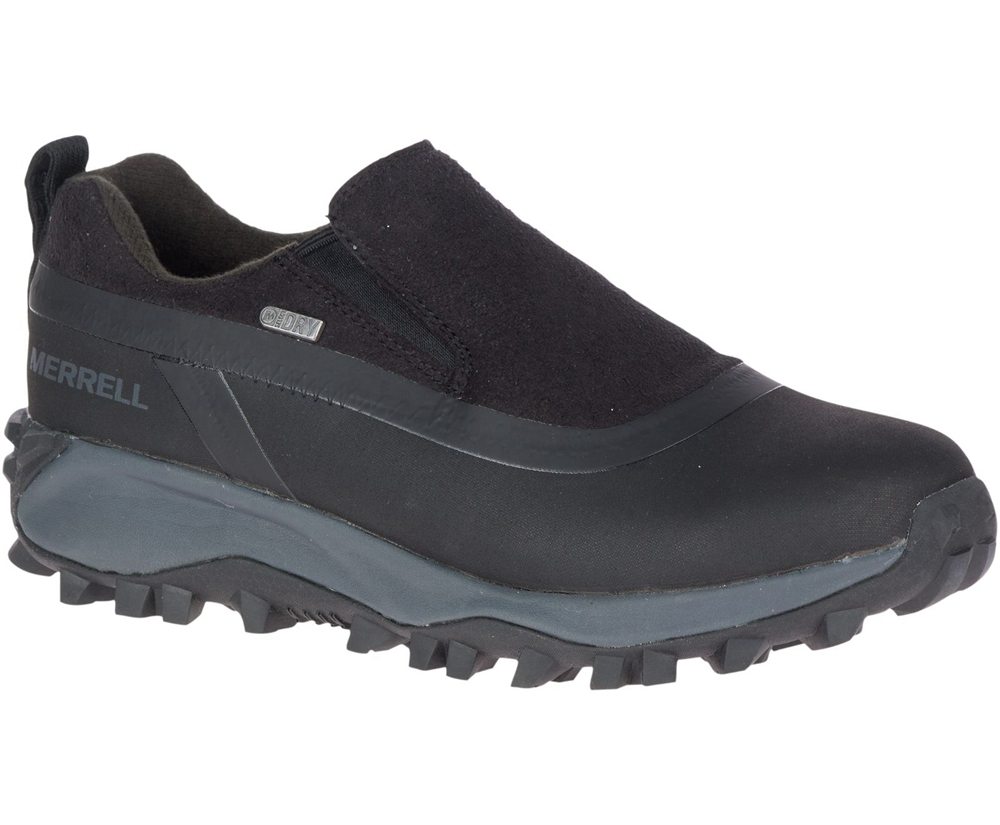 Slip On Senhora - Merrell Thermo Snowdrift Moc Shell Waterproof - Pretas - ATF350847